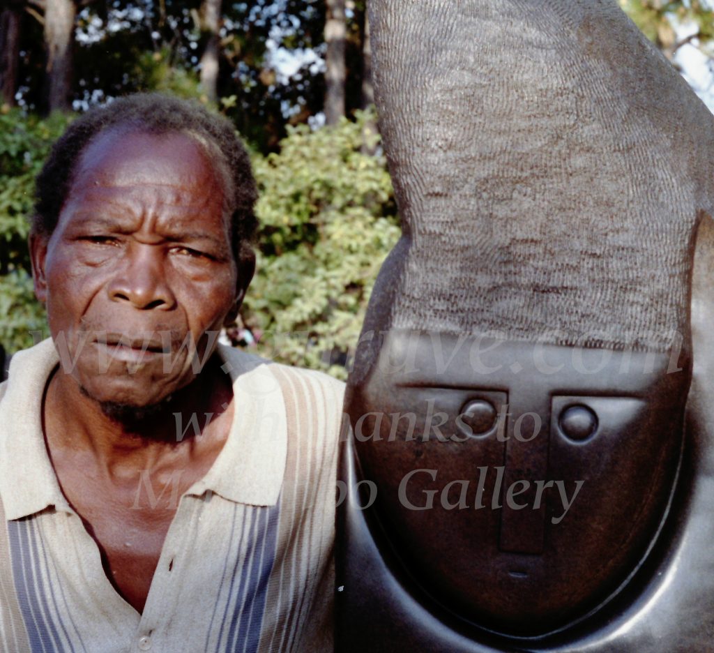 portrait photo of famous artist Henry Munyaradzi