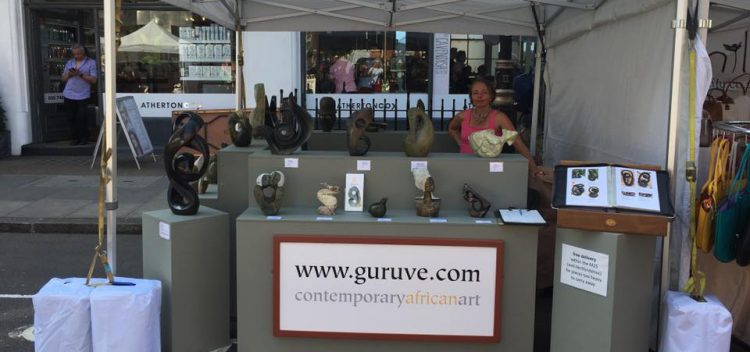 Guruve tradestand display from Marylebone SF