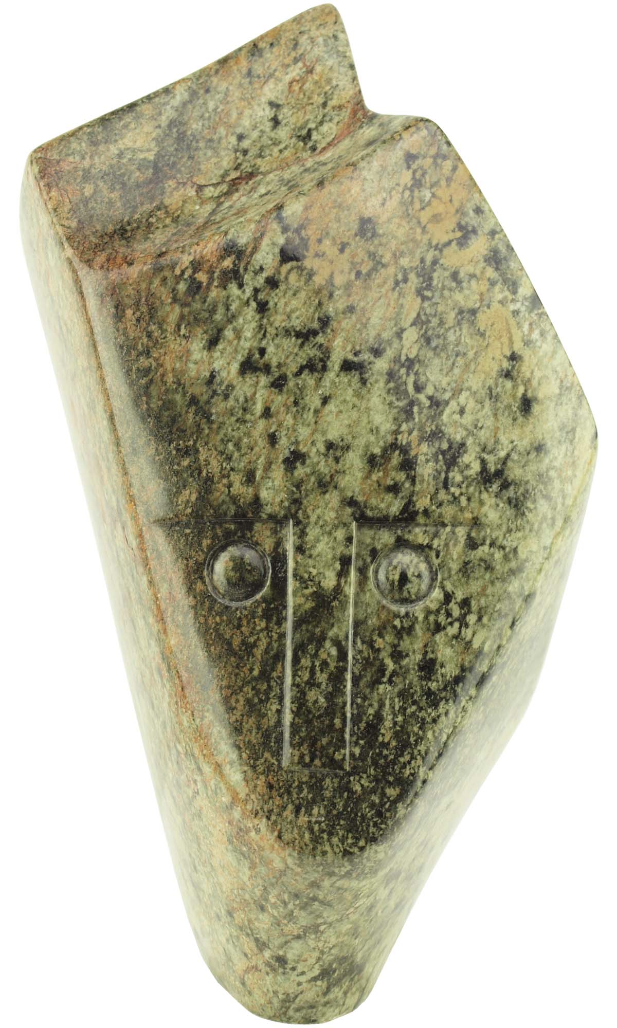 Collectable Shona stone sculpture - The Nun by Henry Munyaradzi - front