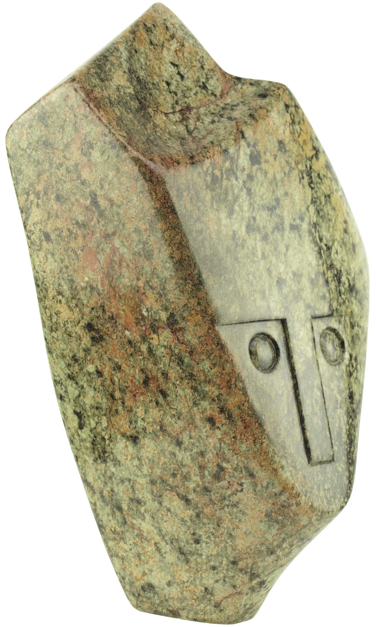 Collectable Shona stone sculpture - The Nun by Henry Munyaradzi - front left