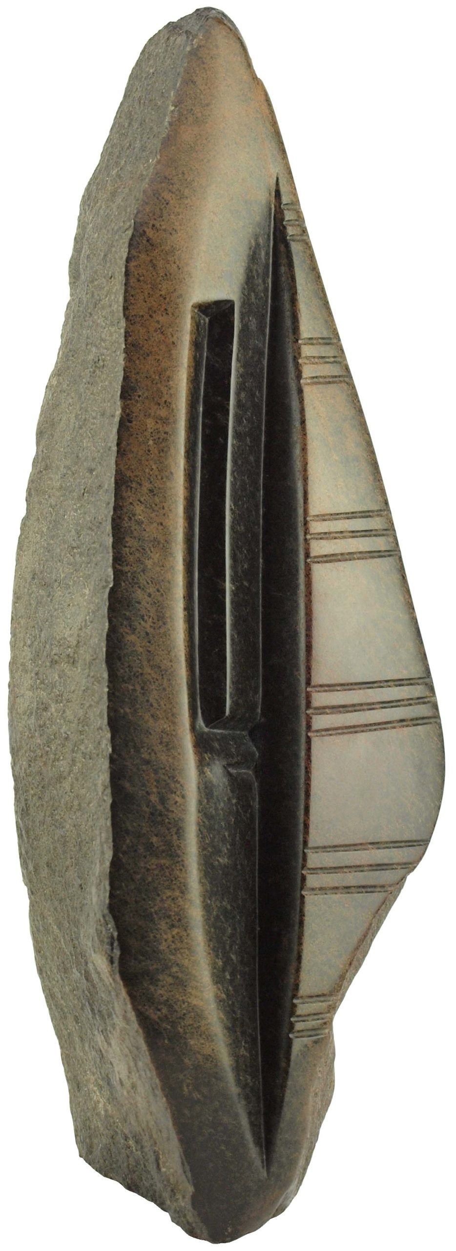 Genuine Shona sculpture by a master - Man In A Trance by Nicholas Mukomberanwa - front left