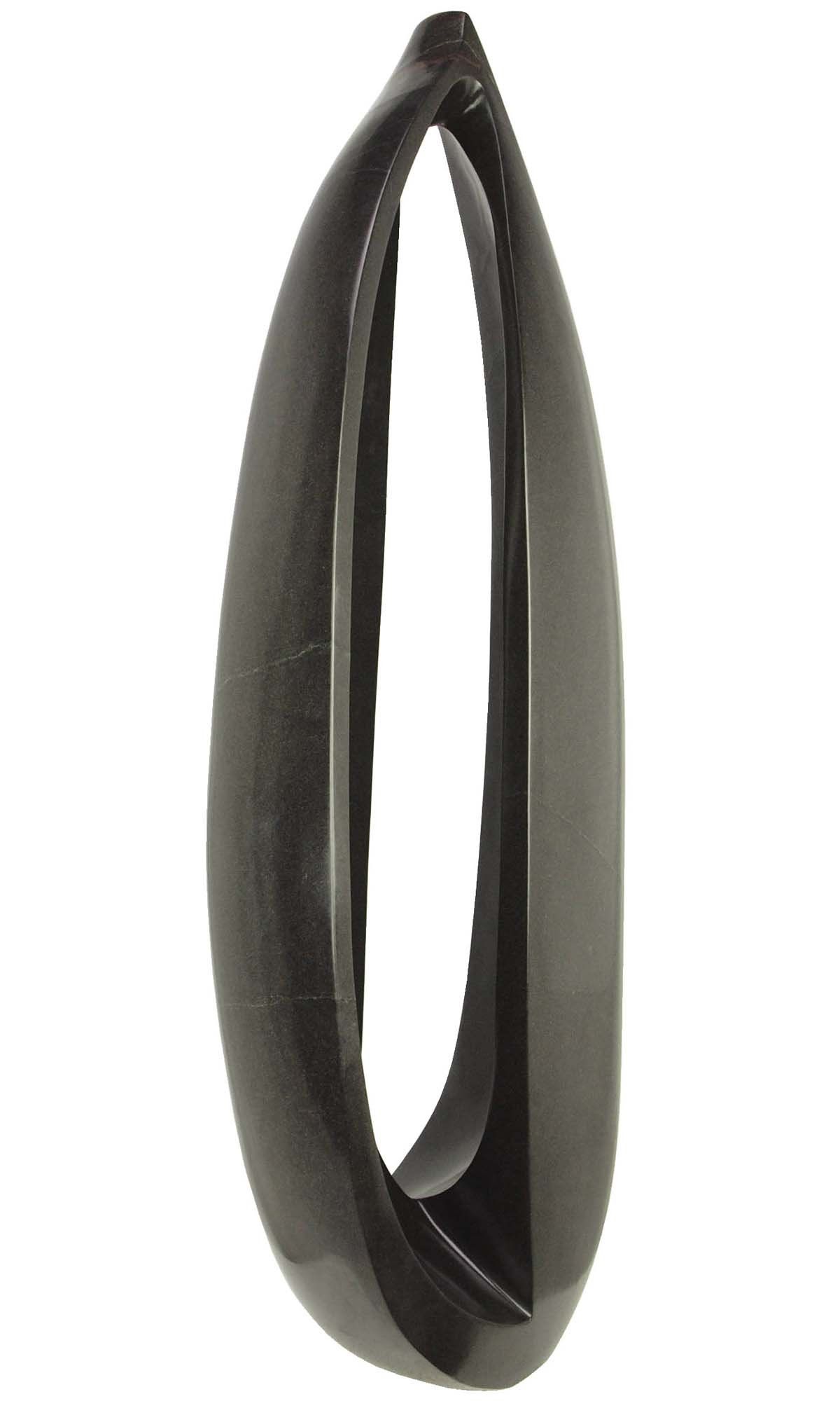 Abstract Zimbabwean sculpture Sharing Ideas by famous Zimbabwean artist Nesbert Mukomberanwa