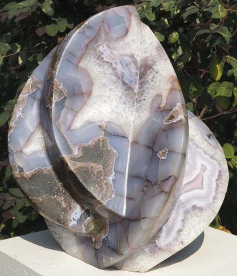 Agate contemporary Shona sculpture - Inner Joy by Tafadzwa Tandi - main image