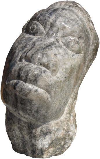 Shona stone sculpture Compassion by Zimbabwean artist Boira Mteki - main image
