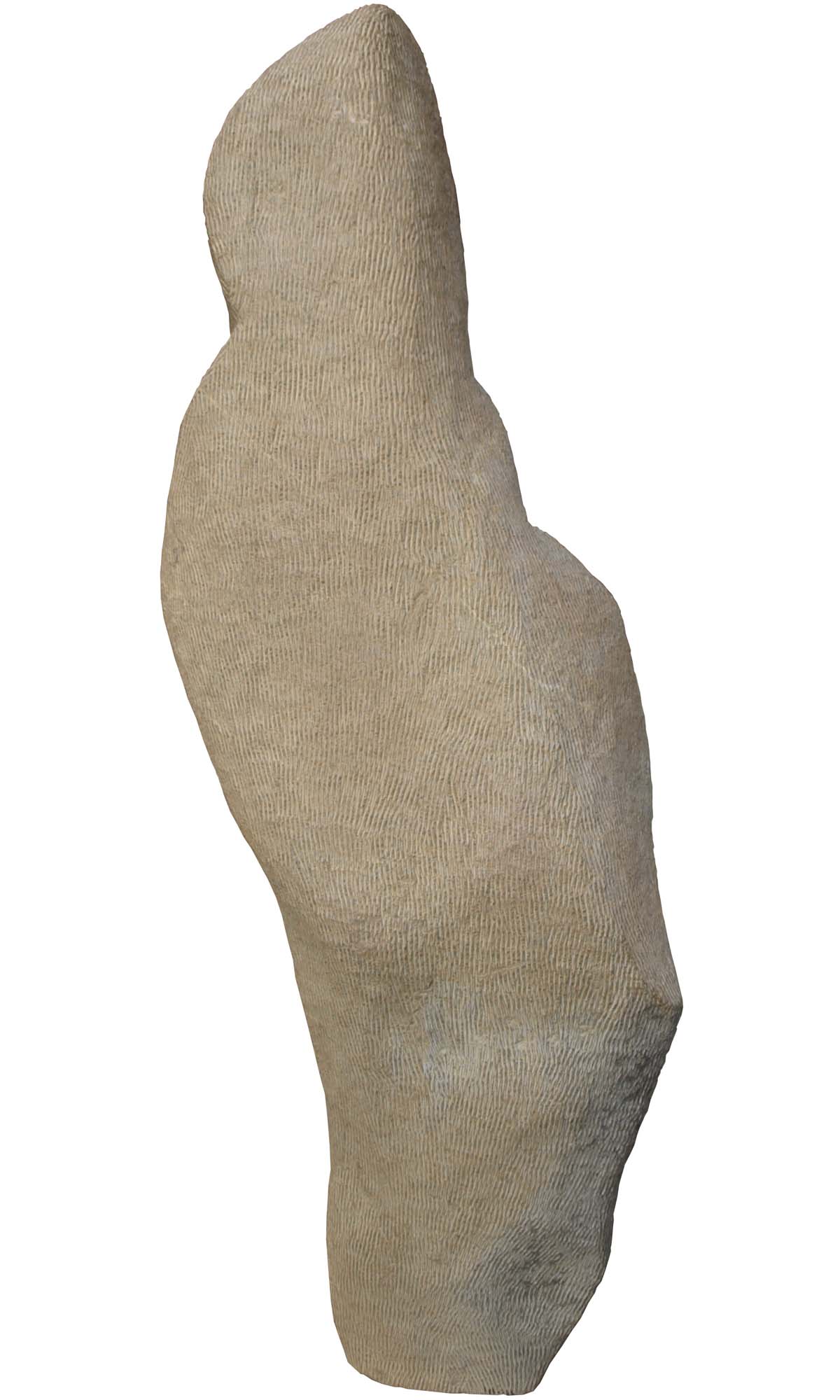 Shona stone sculpture Grandmother And Grandson by famous Zimbabwean sculptor Henry Munyaradzi - back