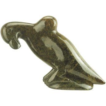 Collectors African art sculpture - Watching Eagle by Bernard Matemera - right side head