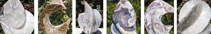 Stone sculptures by Tafadzwa Tandi