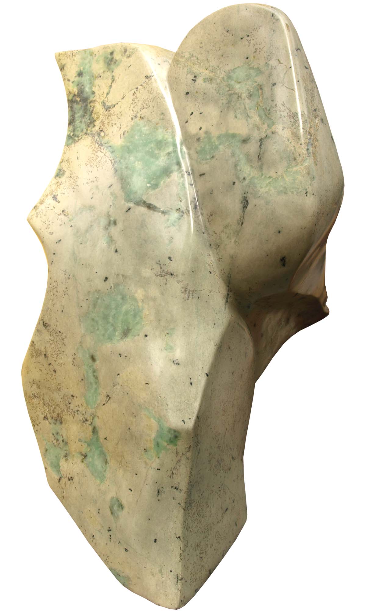 Shona sculpture 'So Ancient' by famous first-generation Zimbabwean artist Claud Nyanhongo - back