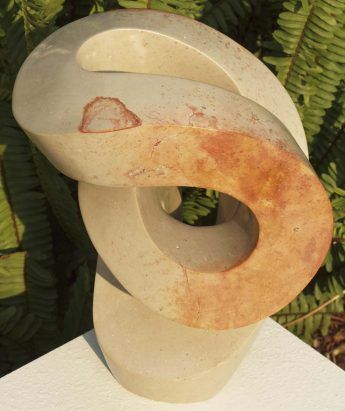 Affordable art abstract original sculpture - Singer by Peter Gwisa - main image