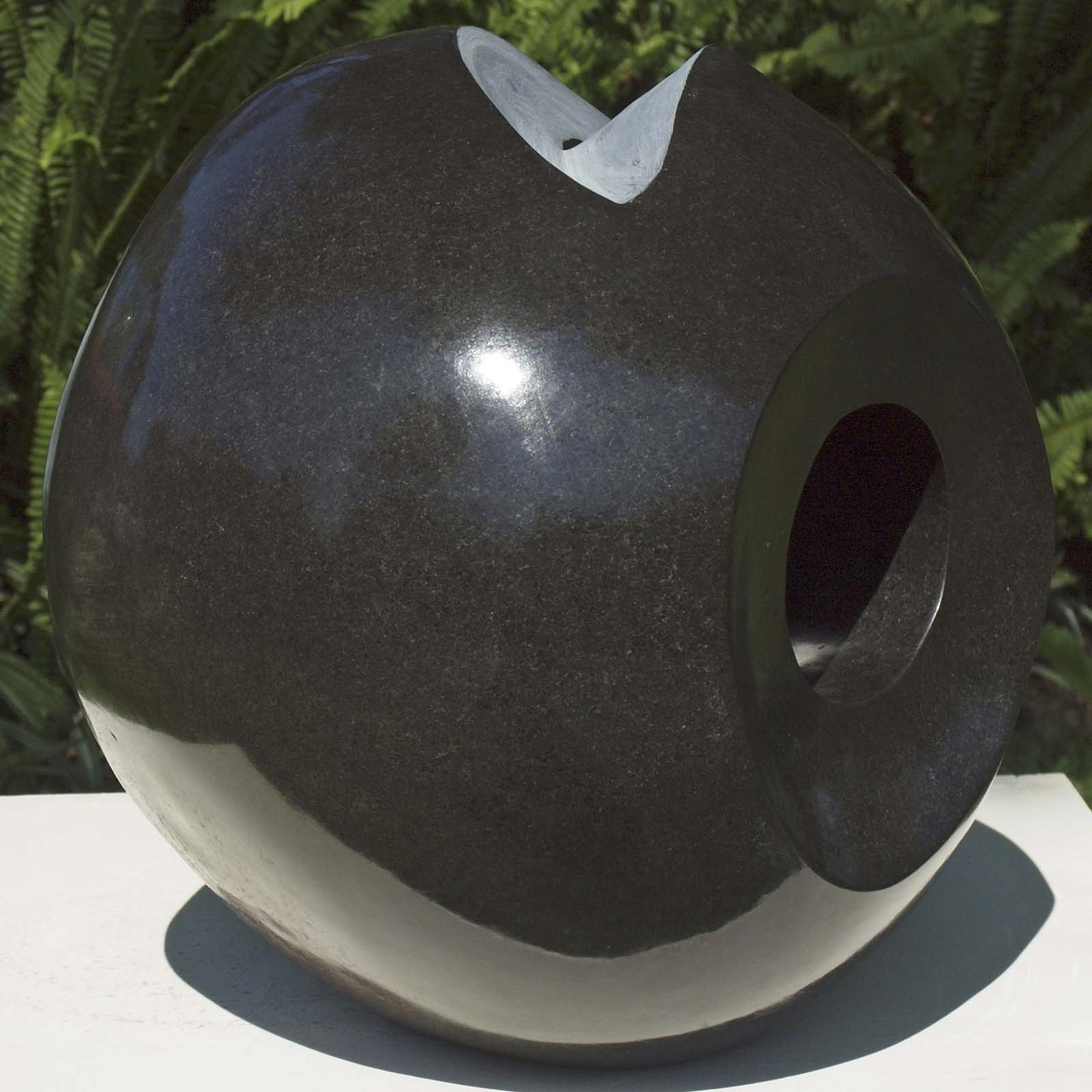 Affordable original stone sculpture - Heavenly Bodies by Tanyanyiwa Nyandoro - front left