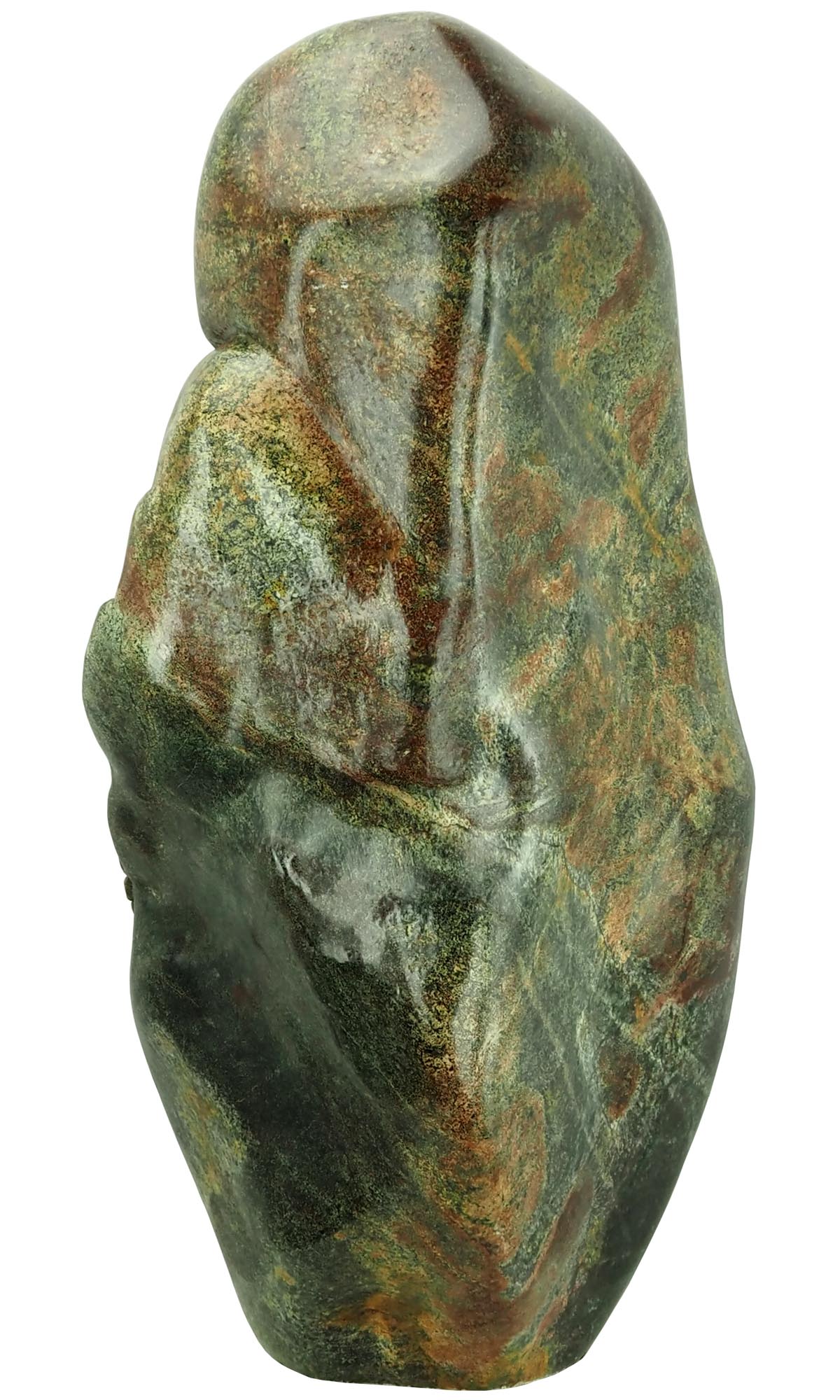 Zimbabwe Shona stone sculpture carving Mother And Baby child by Henry Munyaradzi - image 8