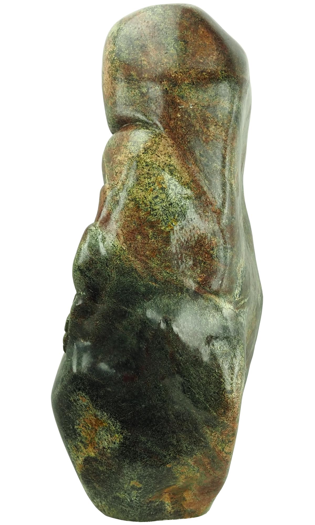 Zimbabwe Shona stone sculpture carving Mother And Baby child by Henry Munyaradzi - image 9
