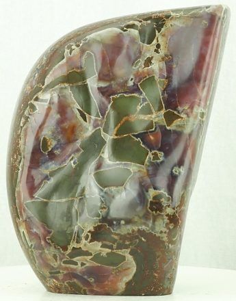 Agate sculpture original affordable art - Subtle Face by Christopher Tigere - front