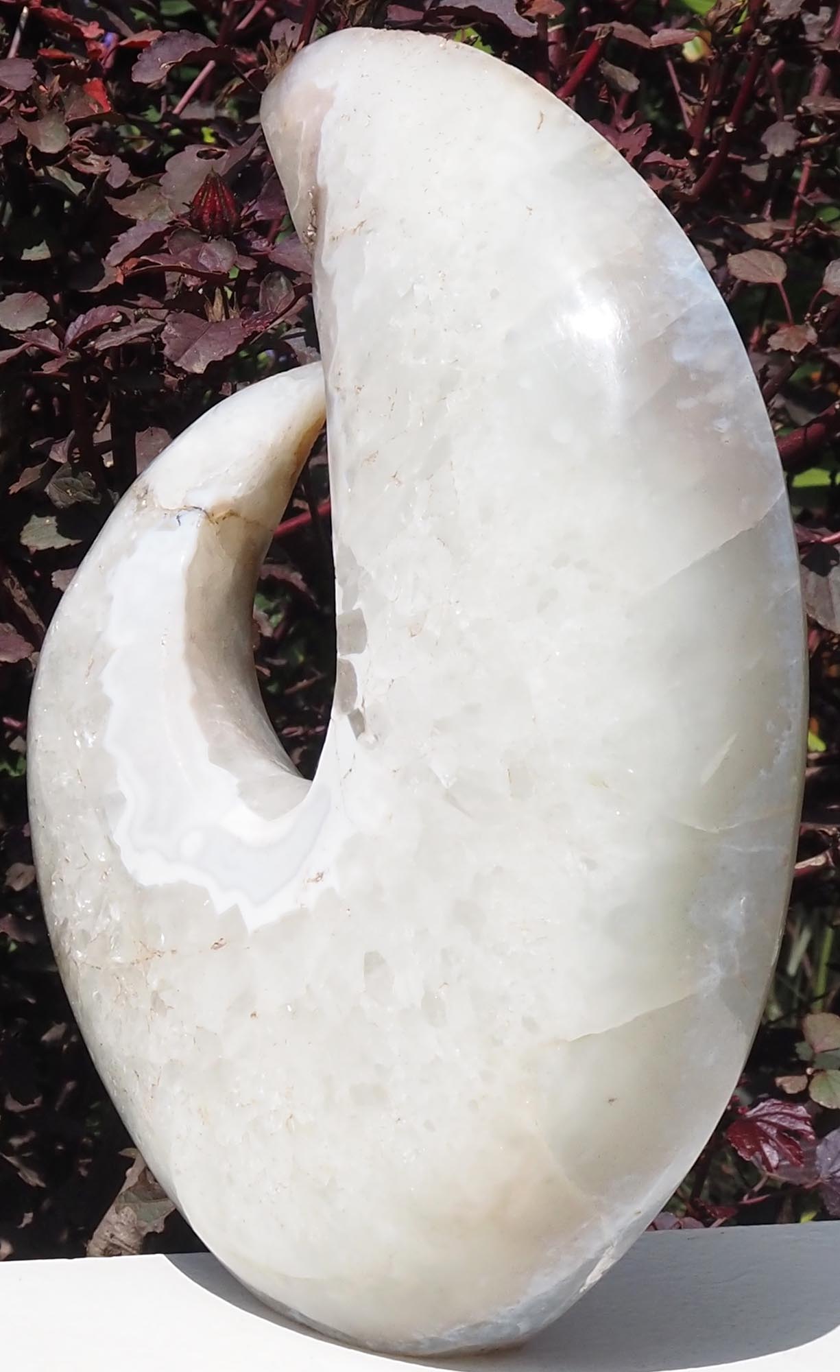 Bird sculpture affordable art - Happy Moment by Timothy Gwaravaza - image 5