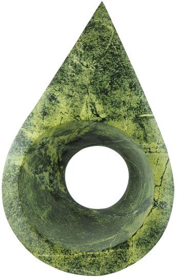 Abstract Shona sculpture sun moon - Eclipse by Nesbert Mukomberanwa - image 1