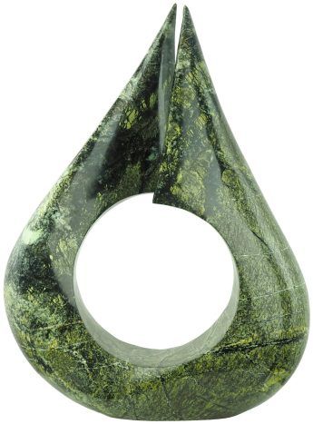 Abstract sculpture healing mediation conflict resolution - Hearing Both Sides by Nesbert Mukomberanwa - image 1