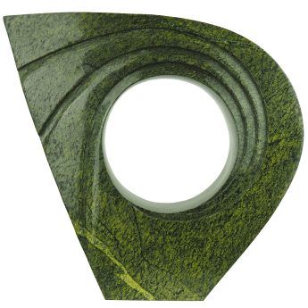 Abstract sculpture healing mediation conflict resolution - Hearing Both Sides by Nesbert Mukomberanwa - image 1