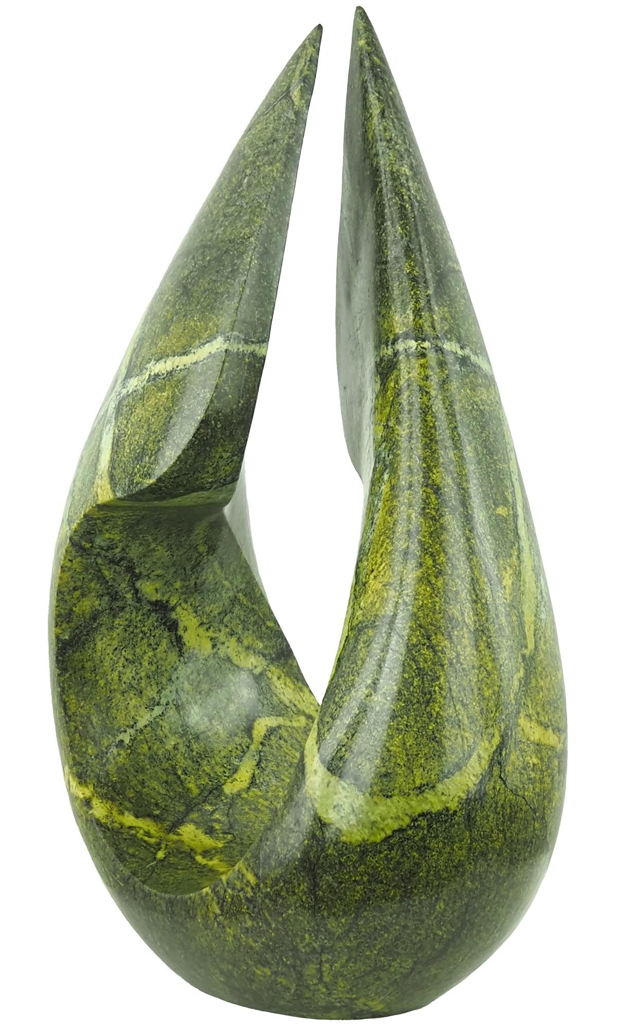 Abstract sculpture lovers husband wife - My First Choice by Nesbert Mukomberanwa - image 5