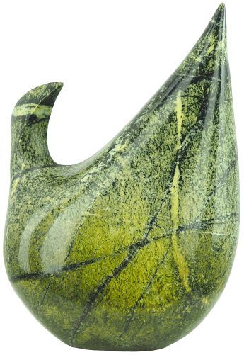 Abstract bird sculpture ornament art - Listening For His Call by Nesbert Mukomberanwa - image 1