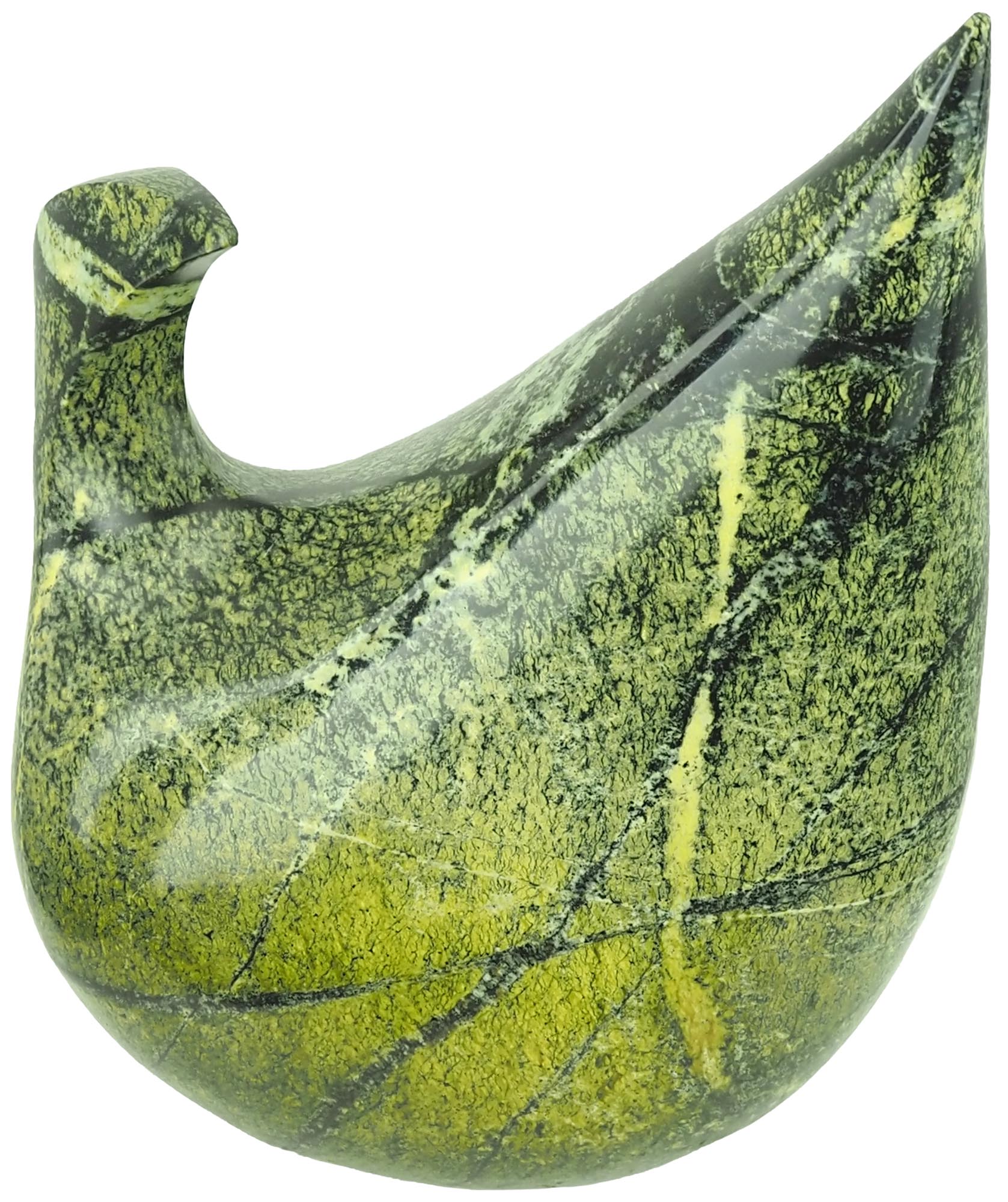 Abstract bird sculpture ornament art - Listening For His Call by Nesbert Mukomberanwa - image 2
