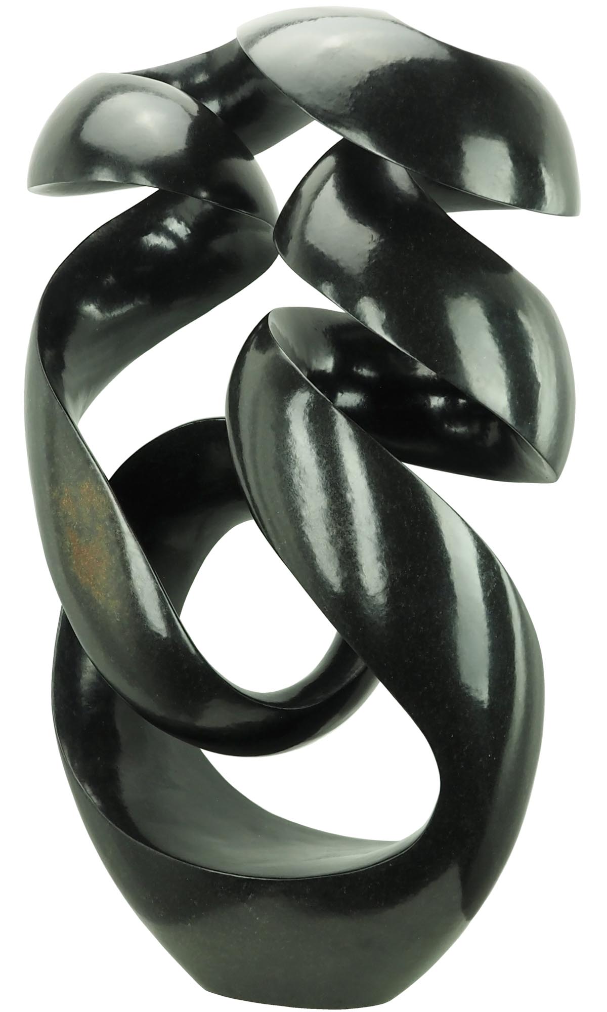 Original garden African art sculpture - Listening To The Ancestors by Tonderai Sowa - image 6