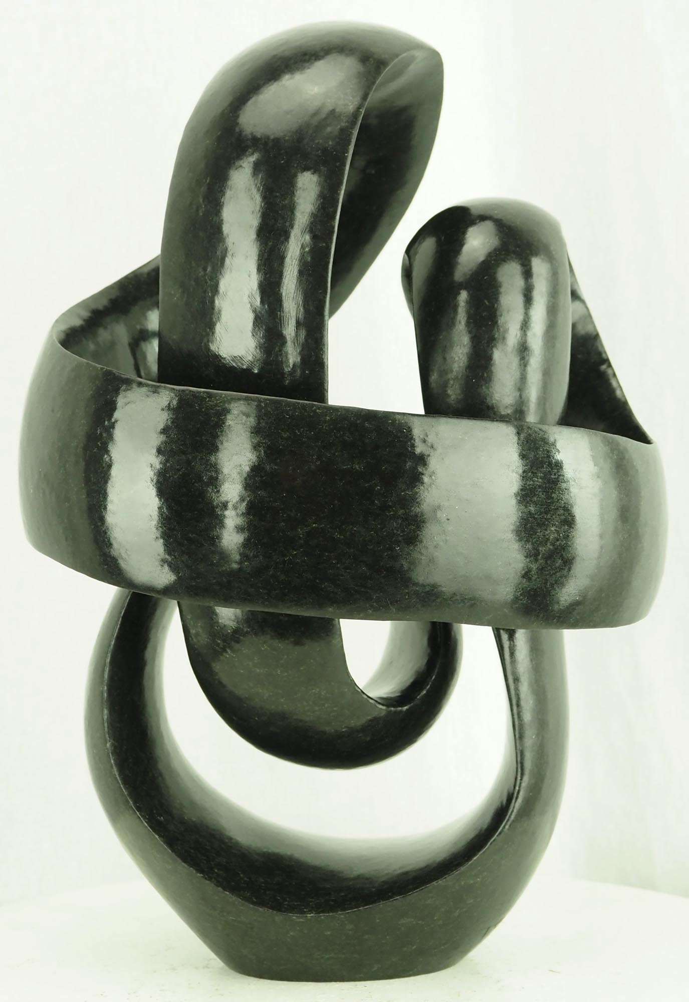 Affordable art handmade sculpture carving ornament - Family Bond by Tonderai Sowa - image 5