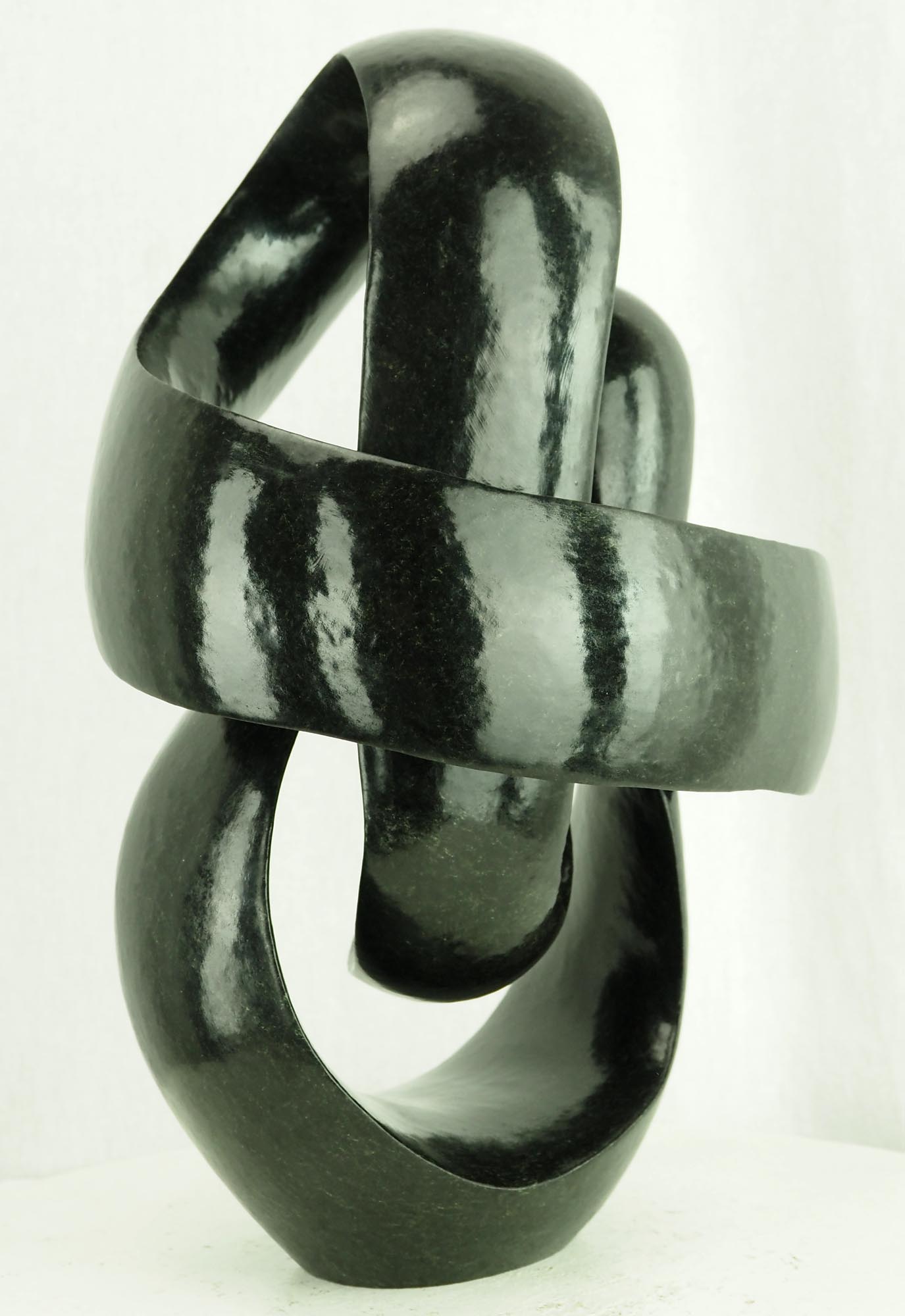 Affordable art handmade sculpture carving ornament - Family Bond by Tonderai Sowa - image 6
