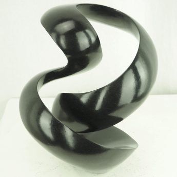 Affordable art Shona sculpture carving original gift - Wave by Tonderai Sowa - image 1
