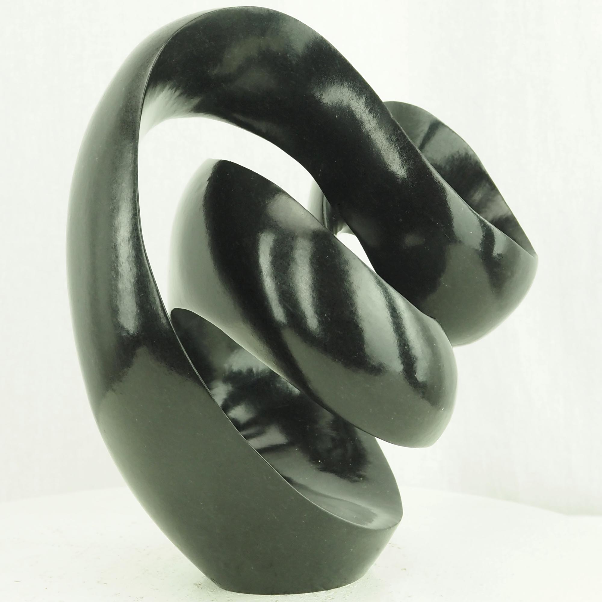 Affordable black stone sculpture carving original gift - Searching by Tonderai Sowa - image 4