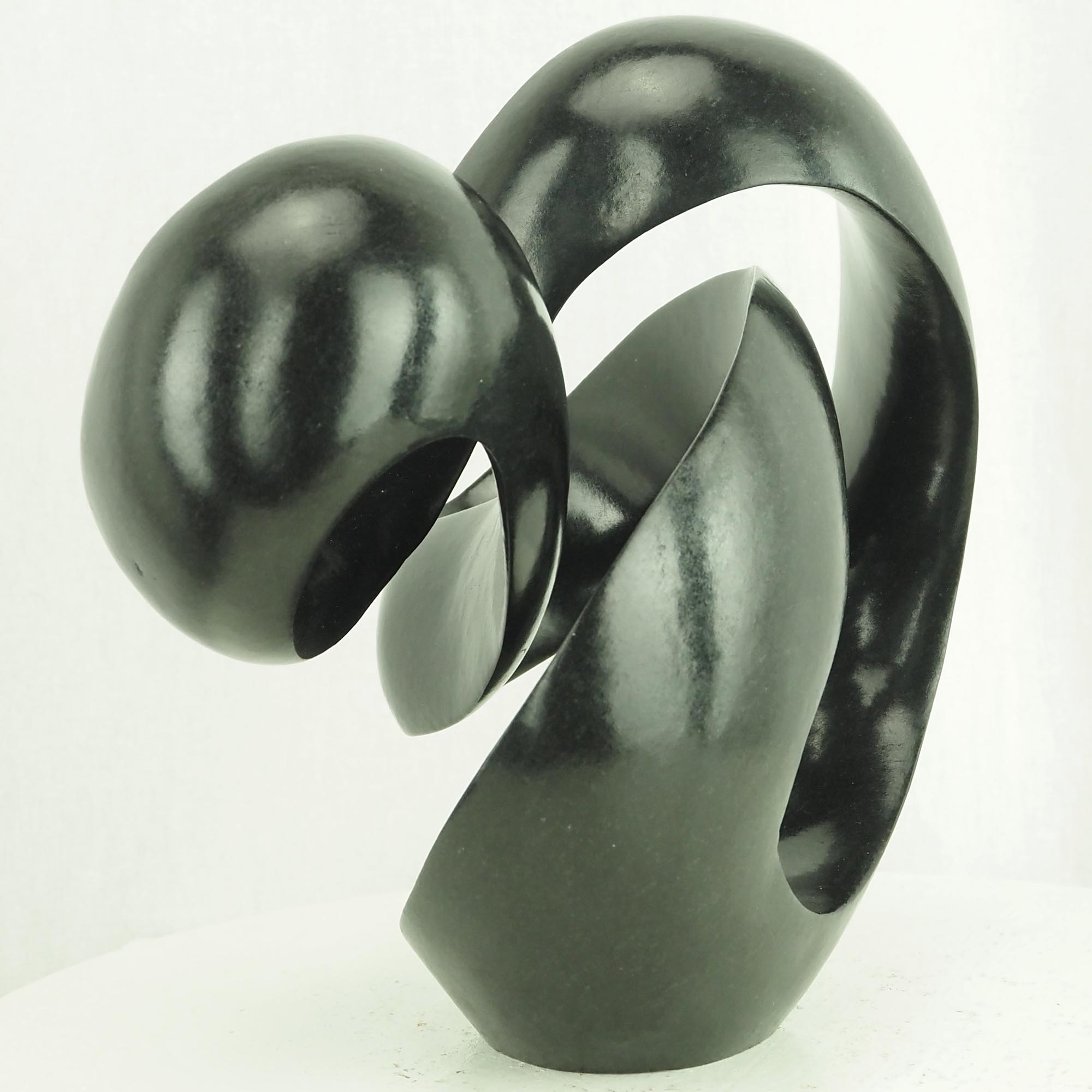Affordable black stone sculpture carving original gift - Searching by Tonderai Sowa - image 6